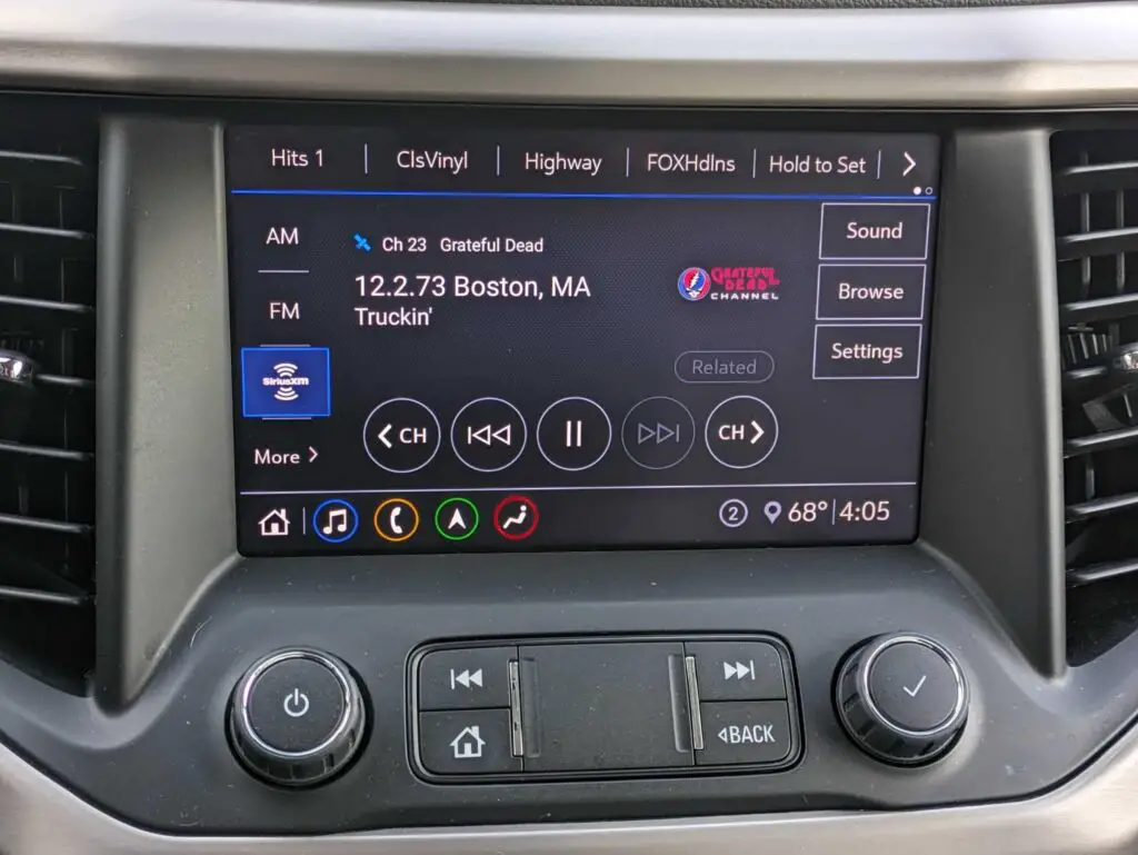 How to Reset Your GMC Acadia Radio