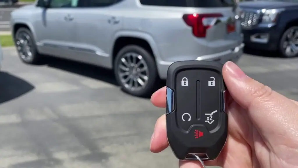 Start GMC Acadia With Key Fob