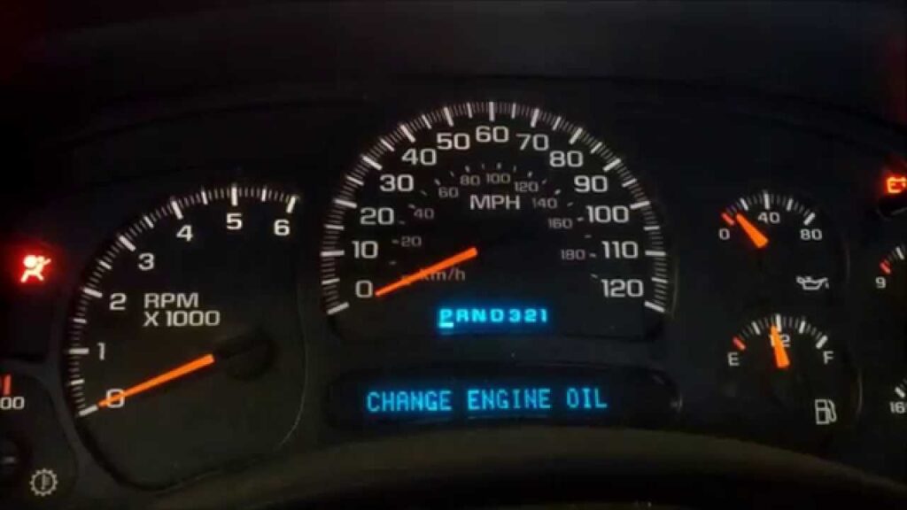 How To Reset Change Oil Light on 2005 GMC Sierra