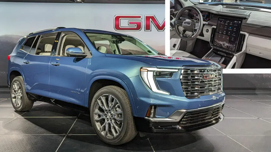 Production Start Date Revealed for 2025 GMC Acadia