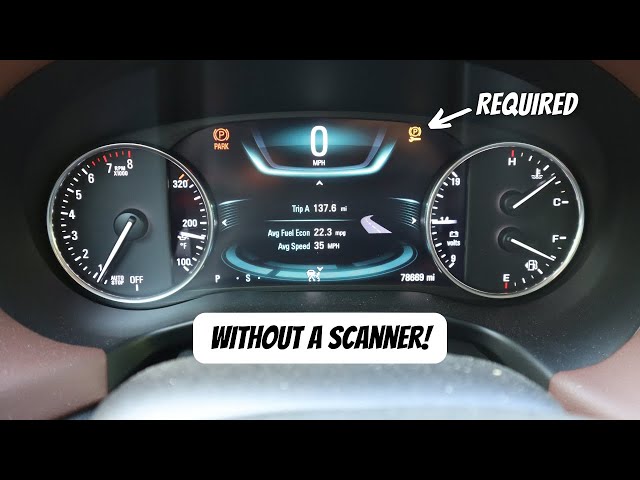 How to Put Your 2018 GMC Acadia in Rear Brake Service Mode