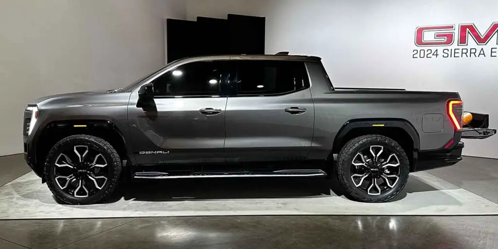 Lease Price of the 2024 GMC Sierra EV