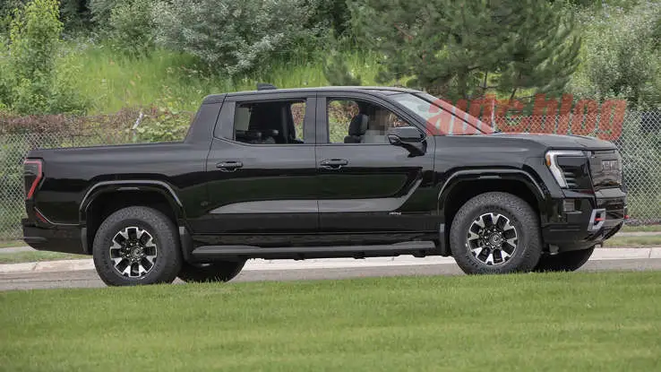 Spy Shots Reveal GMC Sierra EV AT4 And Chevrolet Silverado EV Trail Boss